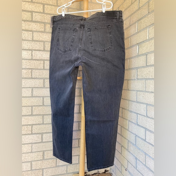 Abercrombie & Fitch Ultra High Rise The 90s Straight Jeans Size 35 Plus Size 20 - Picture 8 of 17